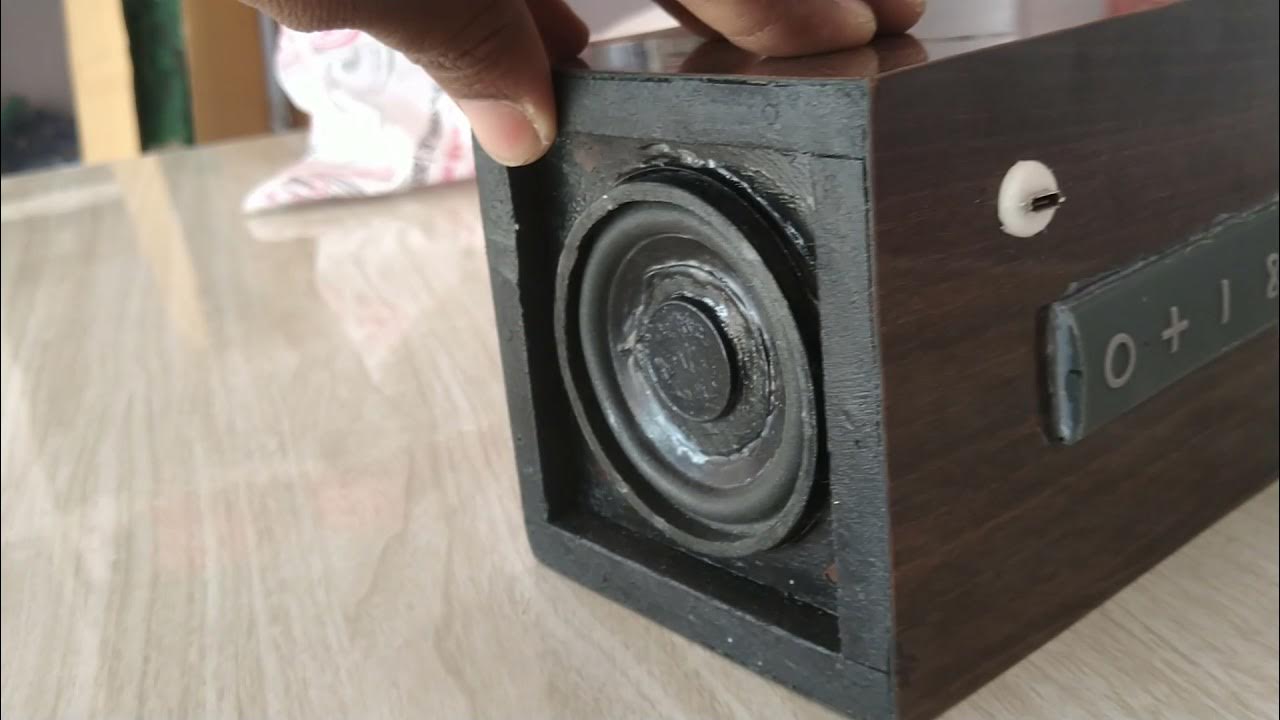 DIY/ homemade bluetooth speaker/passive radiators upgraded breeze plus
