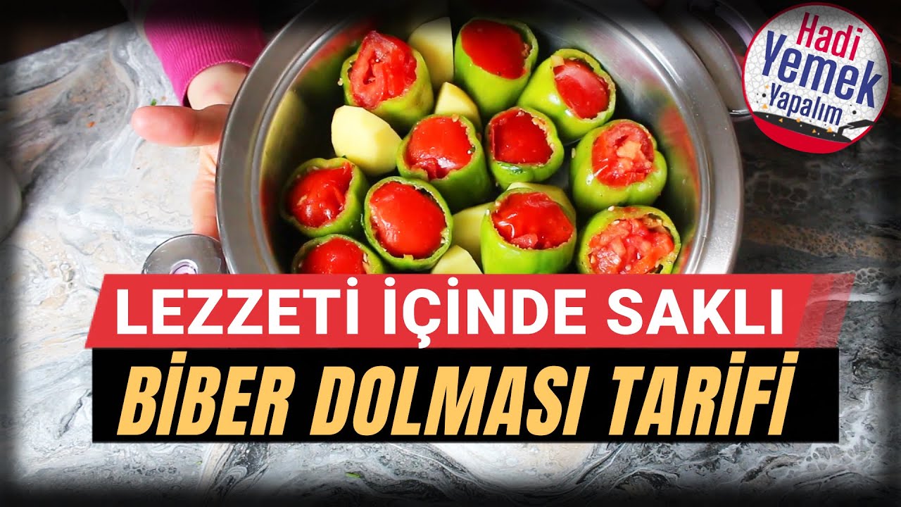 Akşama Ne Yemek Yapsam? -🔥Tam Kıvamında Kıymalı Biber Dolması Tarifi 😍