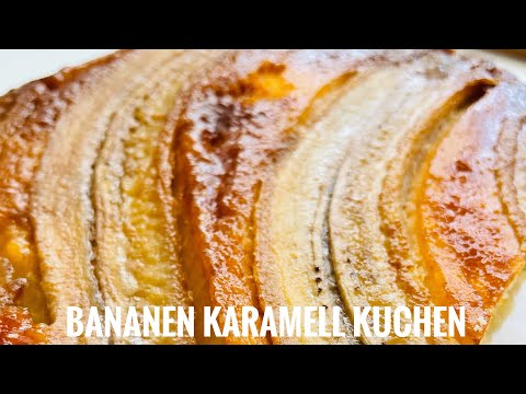 Video: Karamell-Bananenkuchen Auf Den Kopf Gestellt