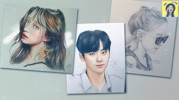 Idol Kpop phải trầm trồ trước tài hội họa của fandom