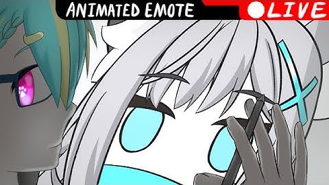 Lofi chill and Animated Emote Animation Blue Archive Shiroko