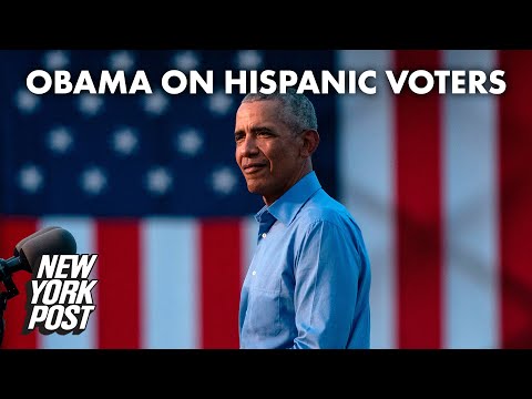 Barack Obama takes jab at Hispanic voters for supporting Trump | New York Post