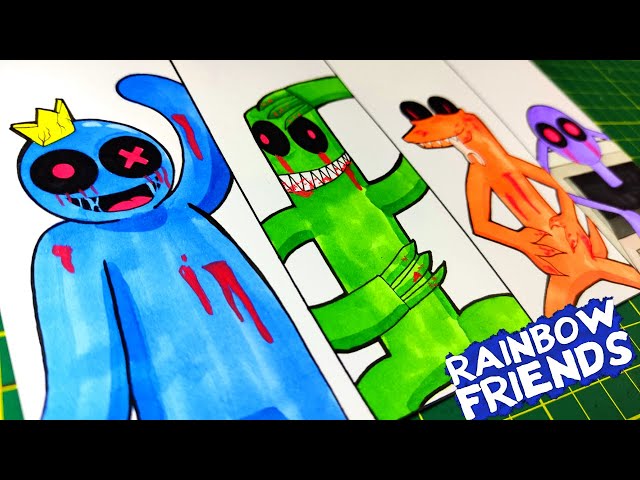 GABIN on X: I made a fanart for Rainbow Friends game on Roblox.  @FragmentGames_ #Roblox #RainbowFriends #robloxart #artwork #fanart   / X