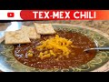 Tex-Mex Chili Recipe | Easy and delicious chili