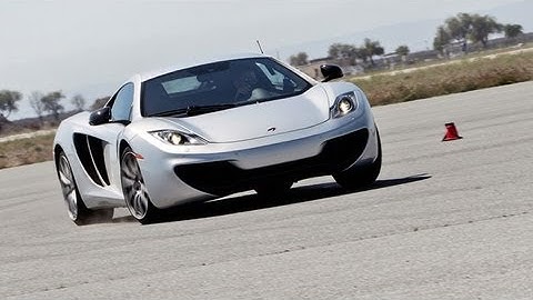2012 McLaren MP4-12C Track Test Video -- Inside Line