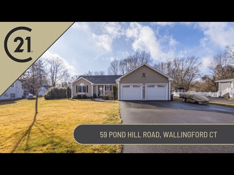 59 Pond Hill Road, Wallingford, CT home video tour
