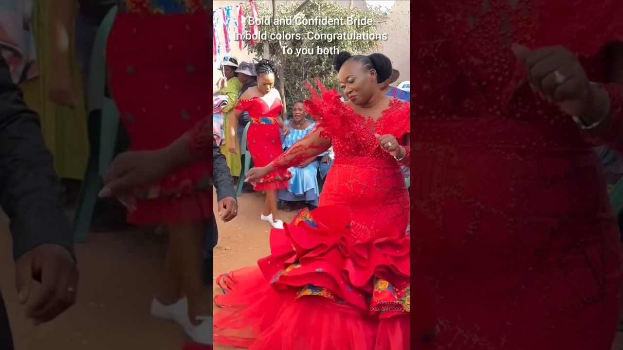 Bold bride in bold colors 😍 👌 