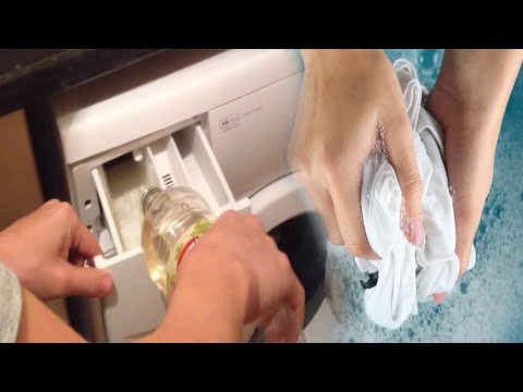 Video: A i laj rrobat e bardha me ujë të ftohtë?