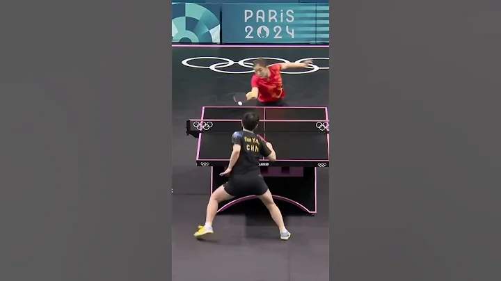 陳夢戰勝孫穎莎 獲得巴黎奧運會金牌 #tabletennis - 天天要聞