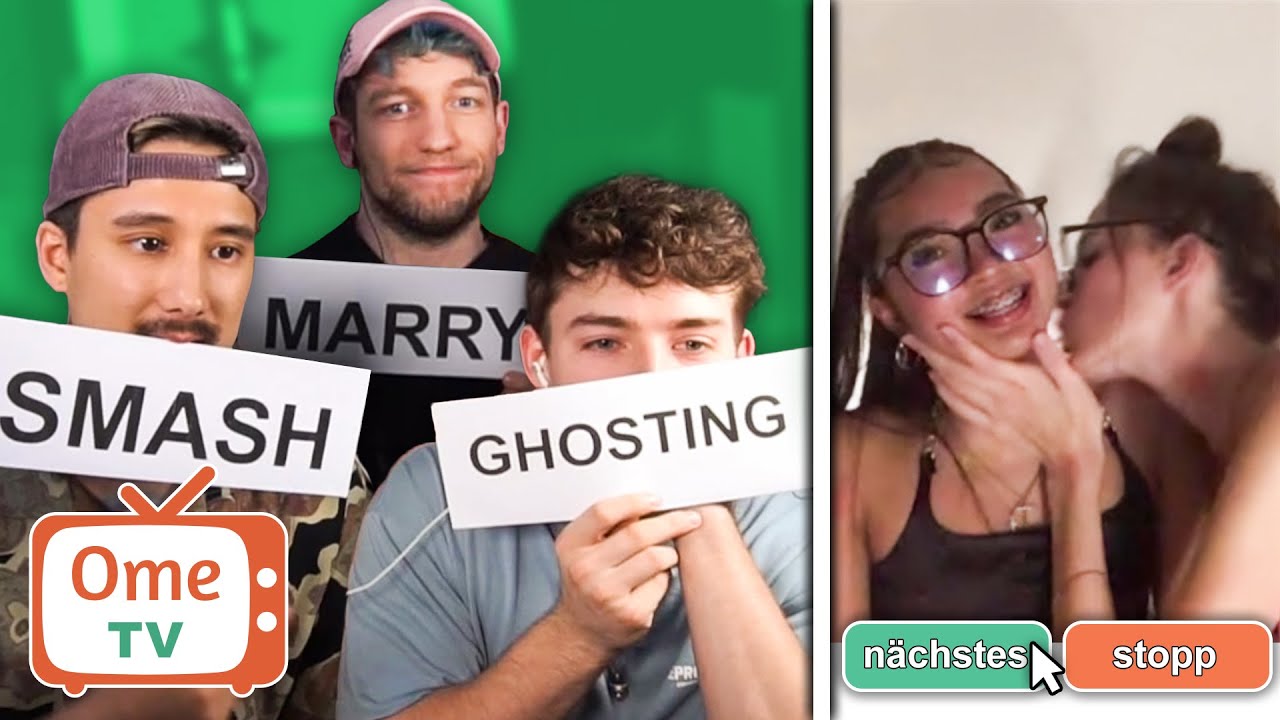 SMASH, MARRY, GHOSTING auf Ome.TV: Wir werden bewertet☠️