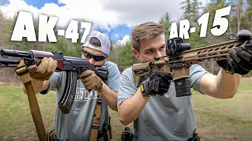 Co je lepší AR-15 nebo AK-47?