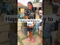 happy birthday to you dear