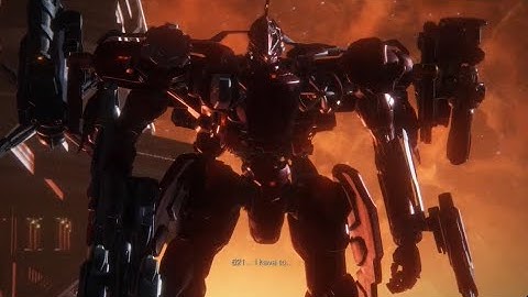 ARMORED CORE VI-Handler Walter Boss Battle