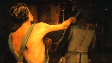 Red Dead Redemption 2 - Random Events (Strange Guy in the Swamp) - Open World Free Roam Gameplay