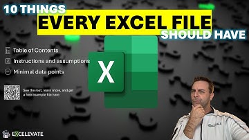 10 Things Every Excel File Should Have