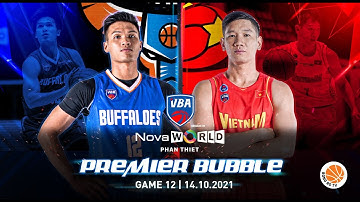 Trận đấu | Hanoi Buffaloes vs Đội Tuyển Quốc Gia | VBA Premier Bubble Games | Game 12
