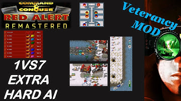 /Command & Conquer Red Alert Remastered/ (Skirmish) 1VS7 EXTRA HARD AI  I Bunker Islands - 8 P I