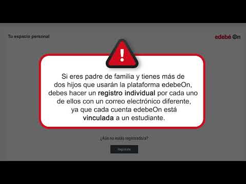 Registro para el alumno - Tu espacio personal edebéOn