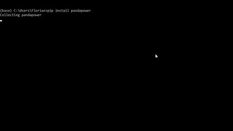 How to install pandapower