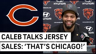 Caleb Williams on warm welcome to Chicago, future with Bears
