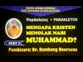 Mengapa kristen menolak nabi muhammad