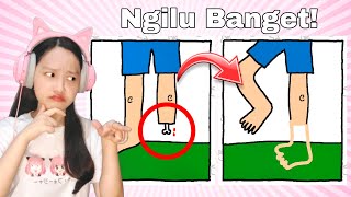 Ngilu Banget Kakinya Gaada! [Just Draw Indonesia]