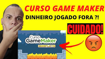 CURSO GAME MAKER FUNCIONA ? CURSO GAME MAKER VALE A PENA ?CURSO GAME MAKER DANKI CODE É BOM ?