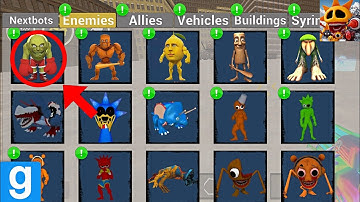 Nextbots in playground mod updated new 8.1.0 lin gang melon boxer new pvp arena 😱 chasing nextbots 🔥