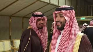 ولي العهد السعودي محمد بن سلمان يحضر حفل زواج  الأمير عبدالله بن عبدالعزيز بن ماجد