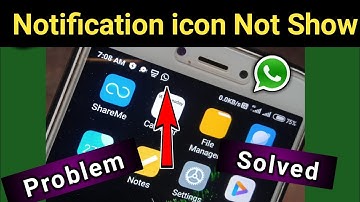 how to fix problem show notification icon in status bar || @TechnicalShivamPal