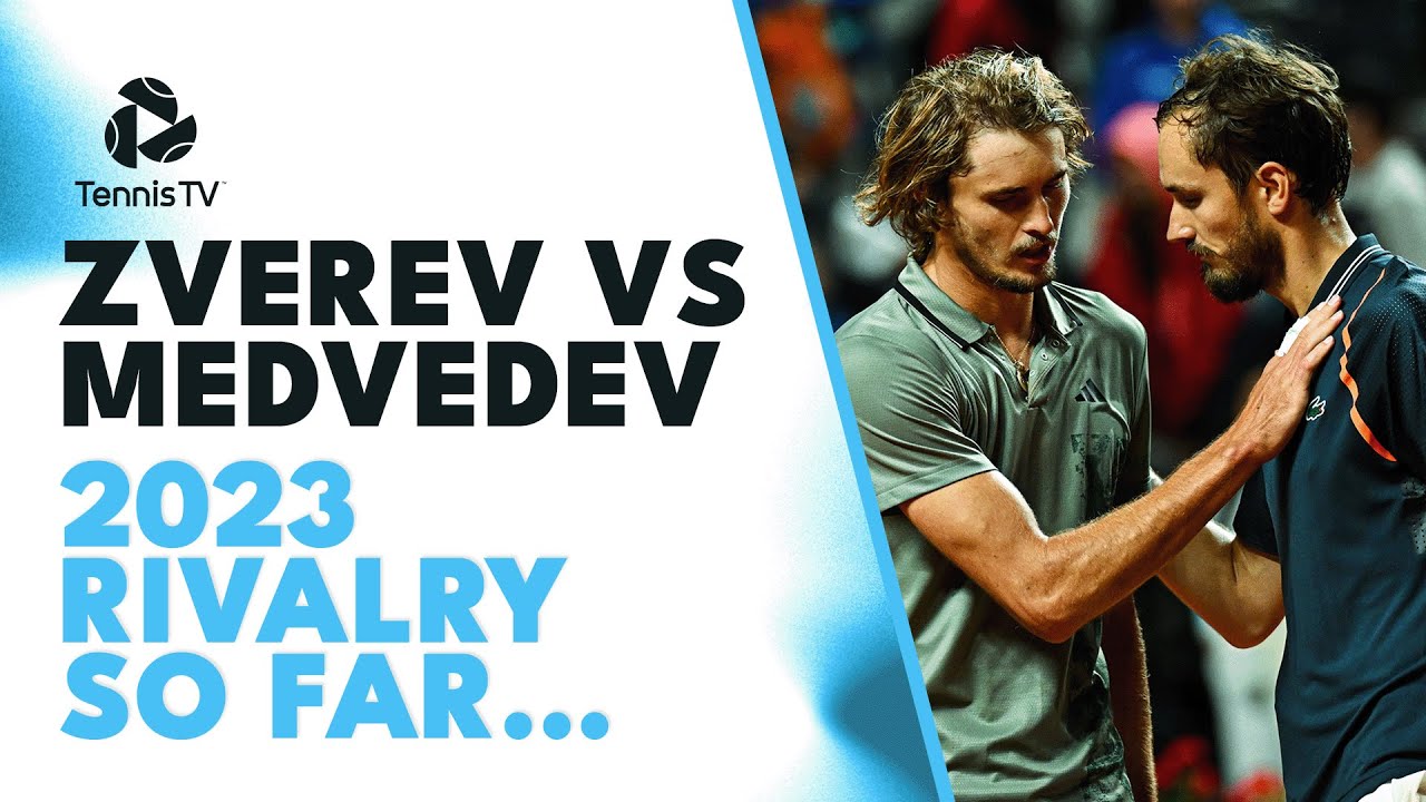 Medvedev vs Zverev | Drama-Filled Rivalry In 2023 So Far...