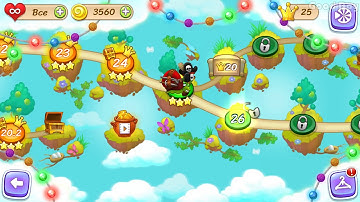 🐌❓💡"Snail Bob 3", level 25 Walkthrough. All Stars and treasures.