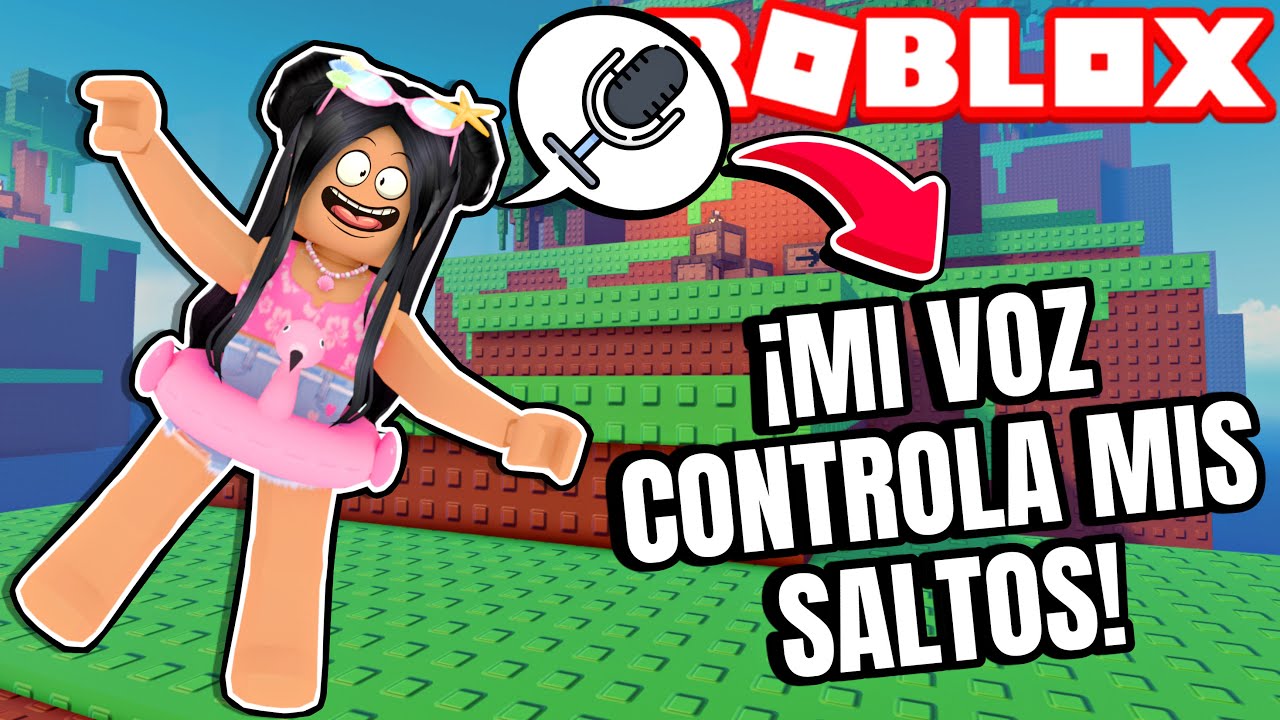 MI VOZ CONTROLA MIS SALTOS MICHI ROBLOX YouTube 