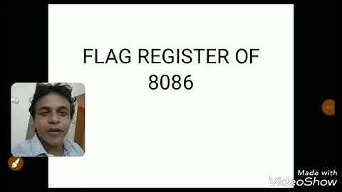 8086 Architecture part2 Flag Register in english