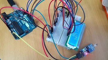 Arduino Uno로 포토다이오드 센서를 사용해 밝기에 따른 출력값 1602LCD에 표시하기