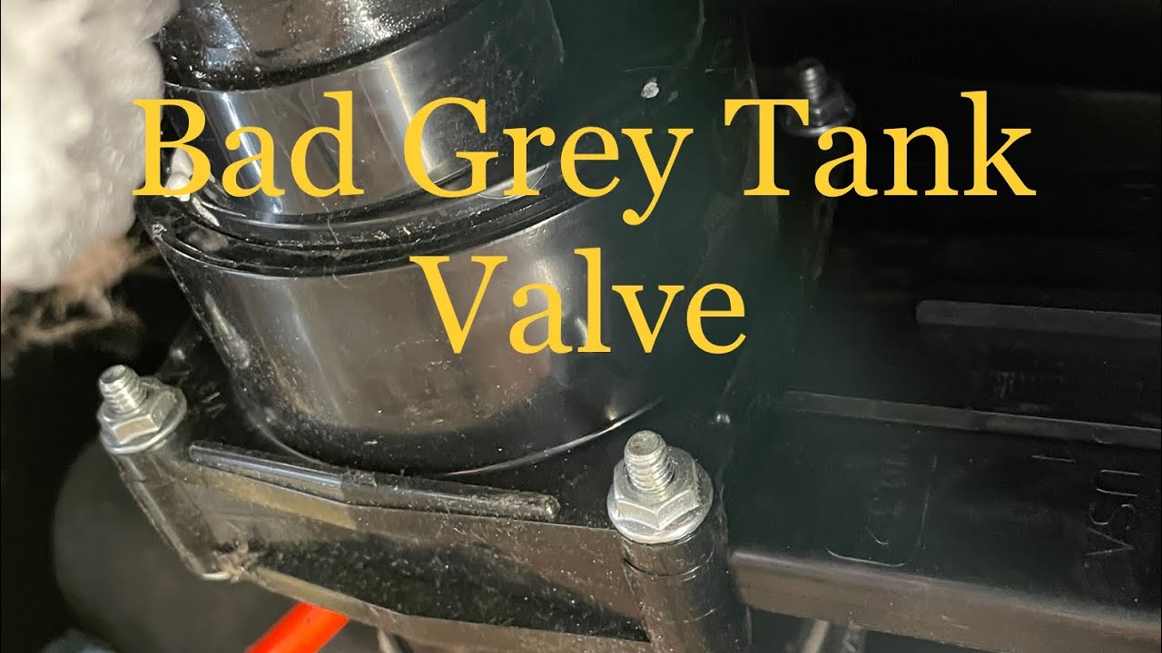 Grey Tank Valve Replacement YouTube