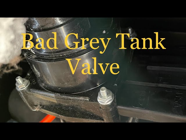Grey Tank Valve Replacement 