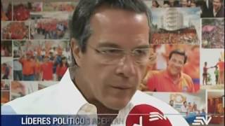 3 Líderes políticos realizan observaciones sobre propuesta de pacto ético