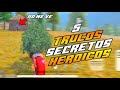 5 TRUCOS SECRETOS QUE USAN LOS HEROICOS pt4 COMO  | SER PRO EN FREE FIRE | ZenSoto