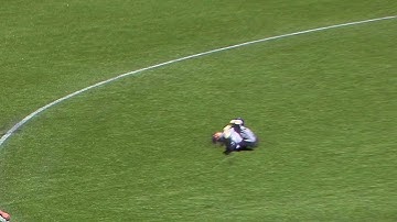 KC@TOR: Cuthbert makes diving stop to retire Bautista