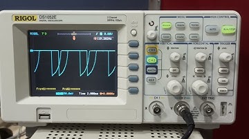 Frequency Modulated square wave | Oscilloscope | MWE practical