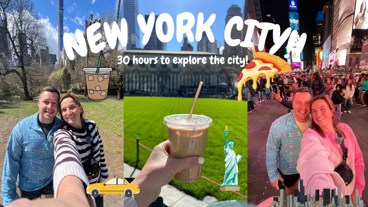 30 HOURS IN NEW YORK CITY!! 🗽🤩 The Ultimate NYC travel vlog! - YouTube