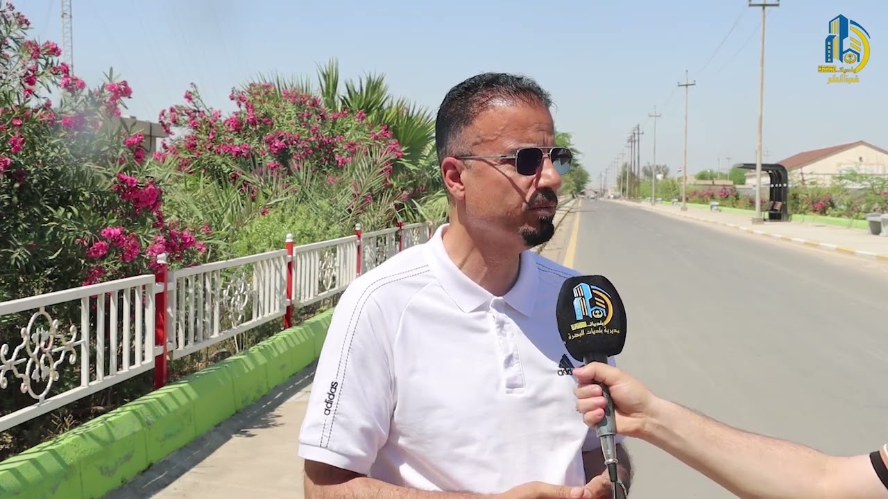 لقاء مع مدير بلدية قضاء الفاو المهندس احمد سعدون
