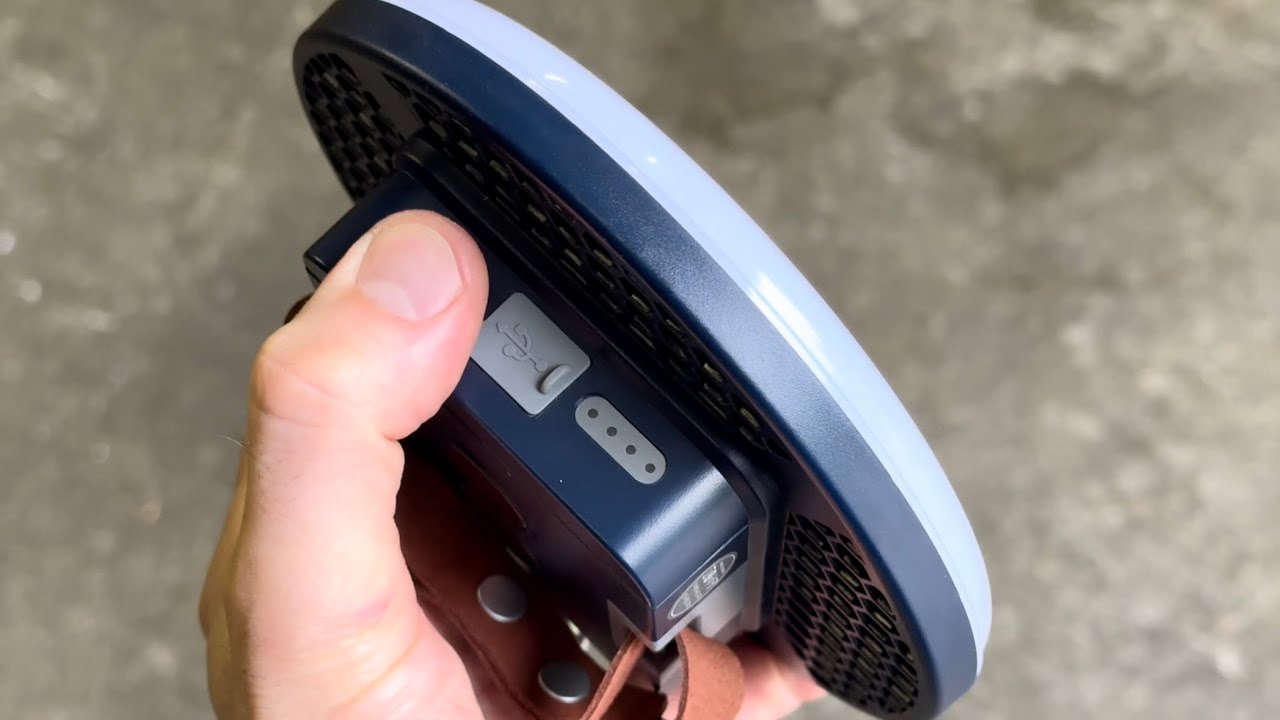 Super Bright Rechargeable Camping Light – Magnetic With Power Bank