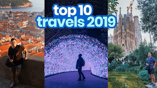 TOP 10 MOST UNFORGETTABLE TRAVEL EXPERIENCES OF 2019 (Filipino w/ English Subs)