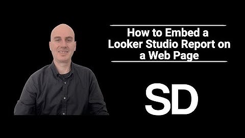 How To Embed A Looker Studio Report Onto a Web Page