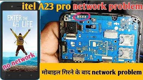 Itel A23 pro network problem || itel L5006C network problem solution