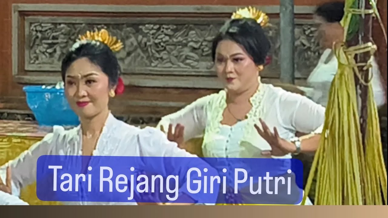 Tari Rejang Giri Putri ring Piodalan Pura Dalem Desa Sibang Gede #tarirejang #giriputri