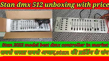 Stan dmx 512 controller programming.Unboxing.2022 model।With price.Stan dmx 512 controller.
