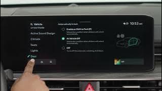Settings - Auto Door Lock